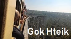 ゴッティ鉄橋 Gok Hteik bridge ミャンマー 旅行 観光,情報 行き方 みどころ おすすめ Myanmar Travel Information