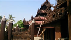シュエナンドーモナストリー,Shwenandaw Monastery 写真 photo マンダレー Mandalay ミャンマー 旅行 観光 Myanmar Travel Information